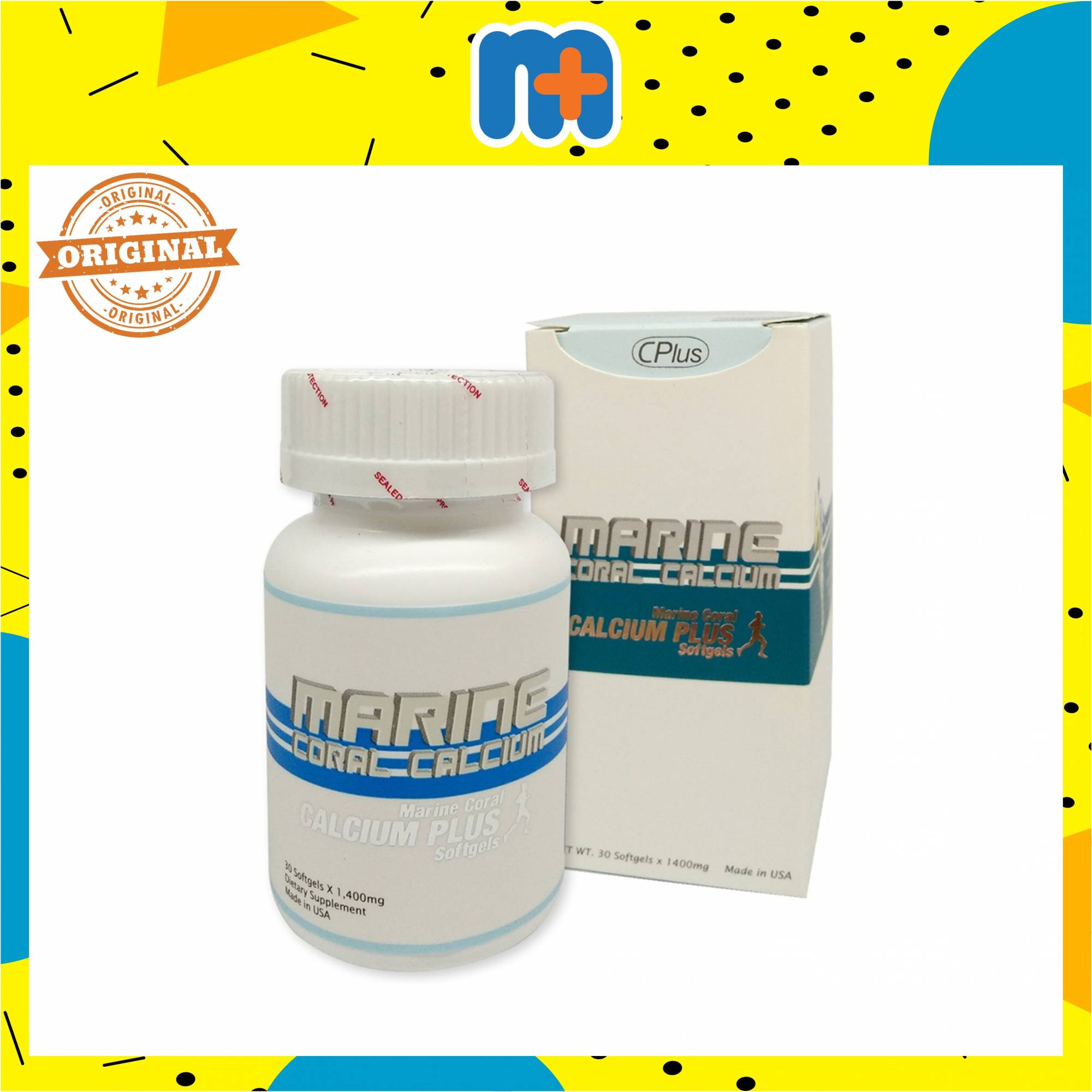 [MPLUS] Cplus Marine Coral Calcium Plus 30S